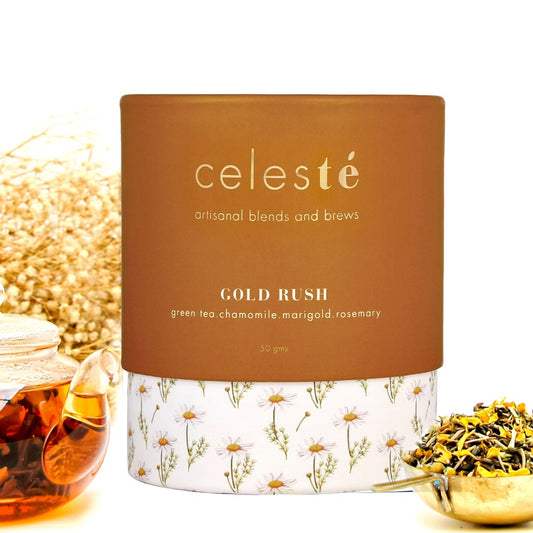 Celeste green tea gold rush